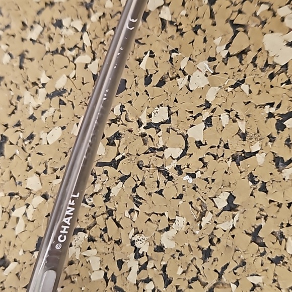 Chanel Blue Hombré Metallic Blue Hardware Rimless Sunglasses - Picture 7 of 9